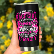 Race Girl Tumbler