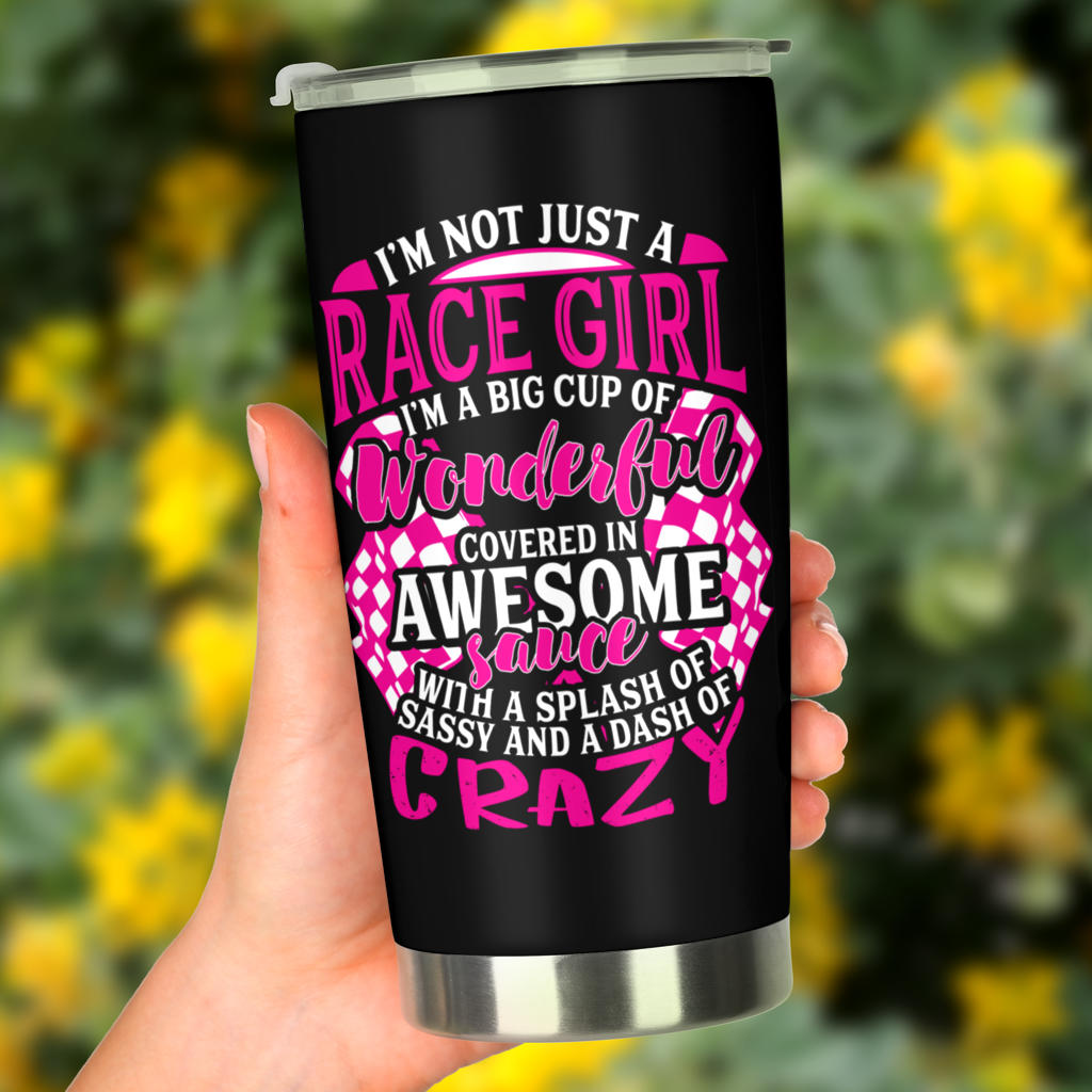 Race Girl Tumbler