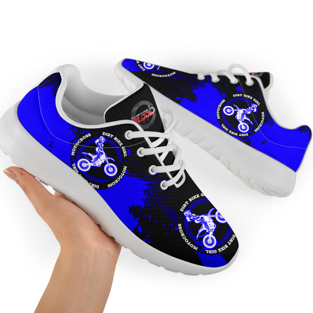 Dirt Bike Girl Sneakers