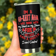 go kart racing mom tumbler