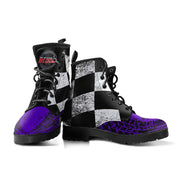Racing Checkered Boots