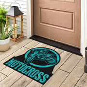Custom Shaped Motocross Door Mat