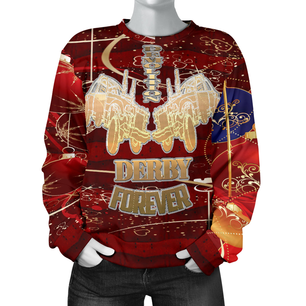 Demolition Derby Ugly Women's Sweater
