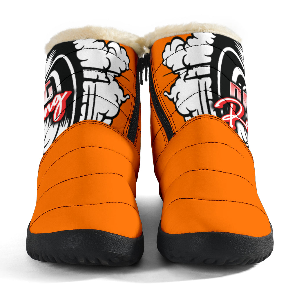 Drag Racing Cozy Winter Boots
