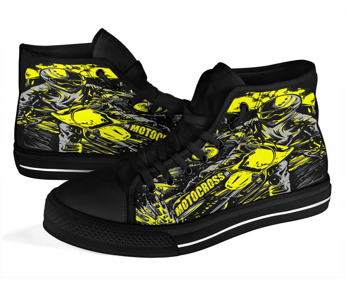 Motocross High Top Shoes