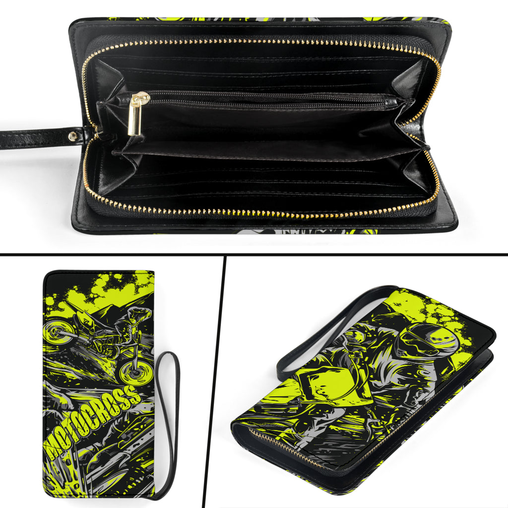 Motocross Clutch Purse