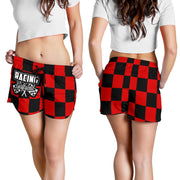 Racing Girlfriend Checkered Shorts