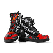 Racing Grandma Heartbeat Boots