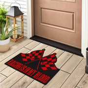 Racing Shaped Door Mats