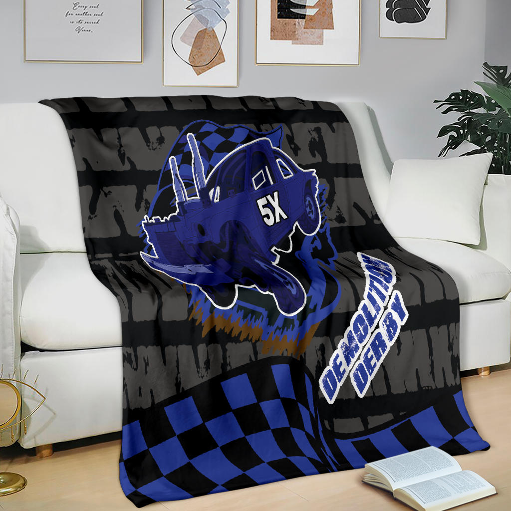 Custom Demolition Derby blanket
