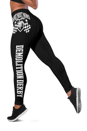 demolition derby leggings