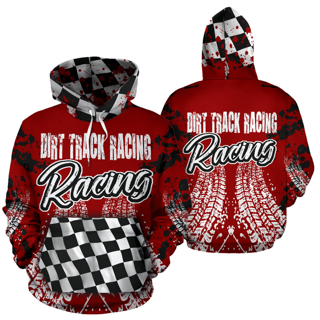 Dirt Track Racing Hoodie