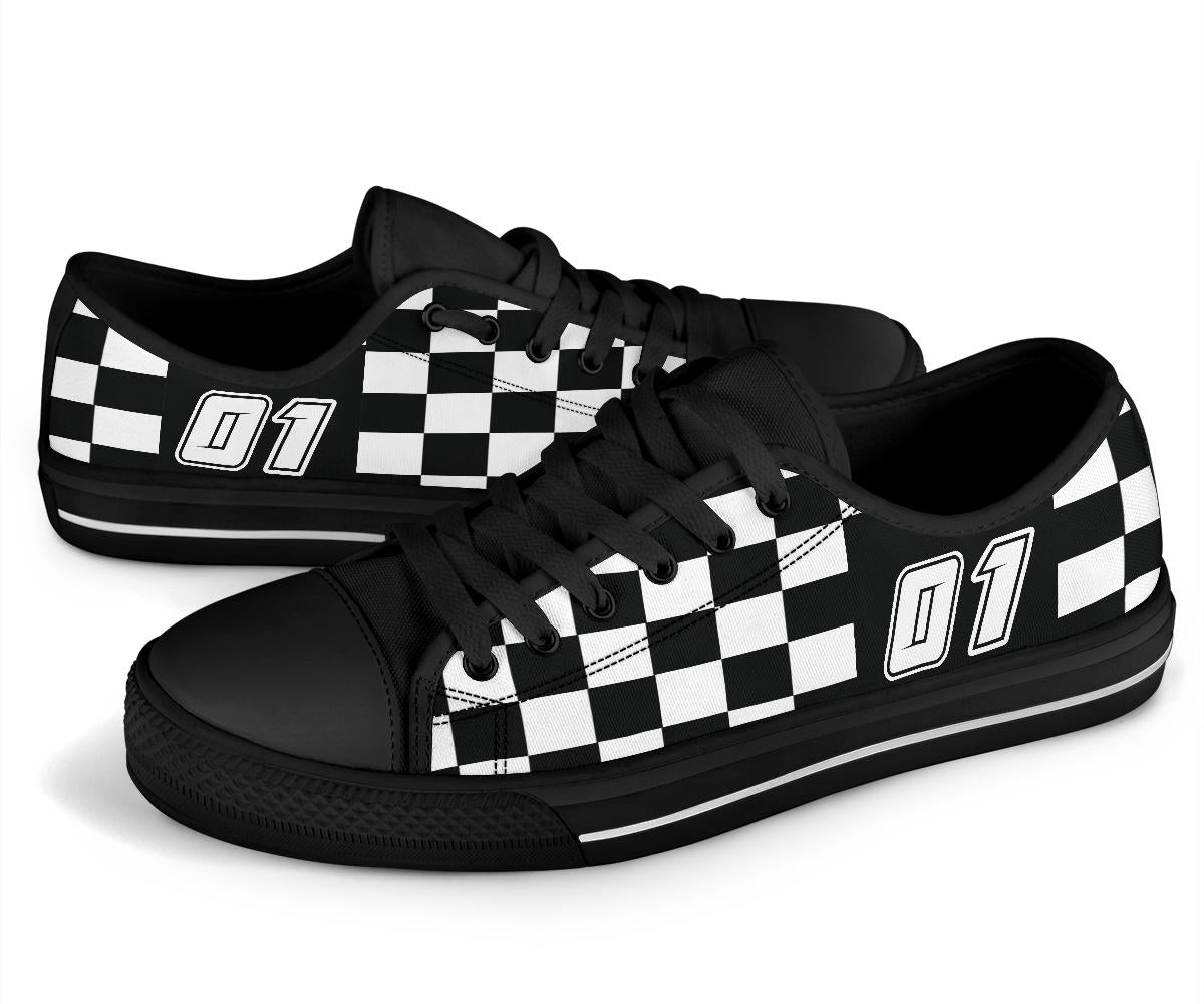 Custom racing low top shoes