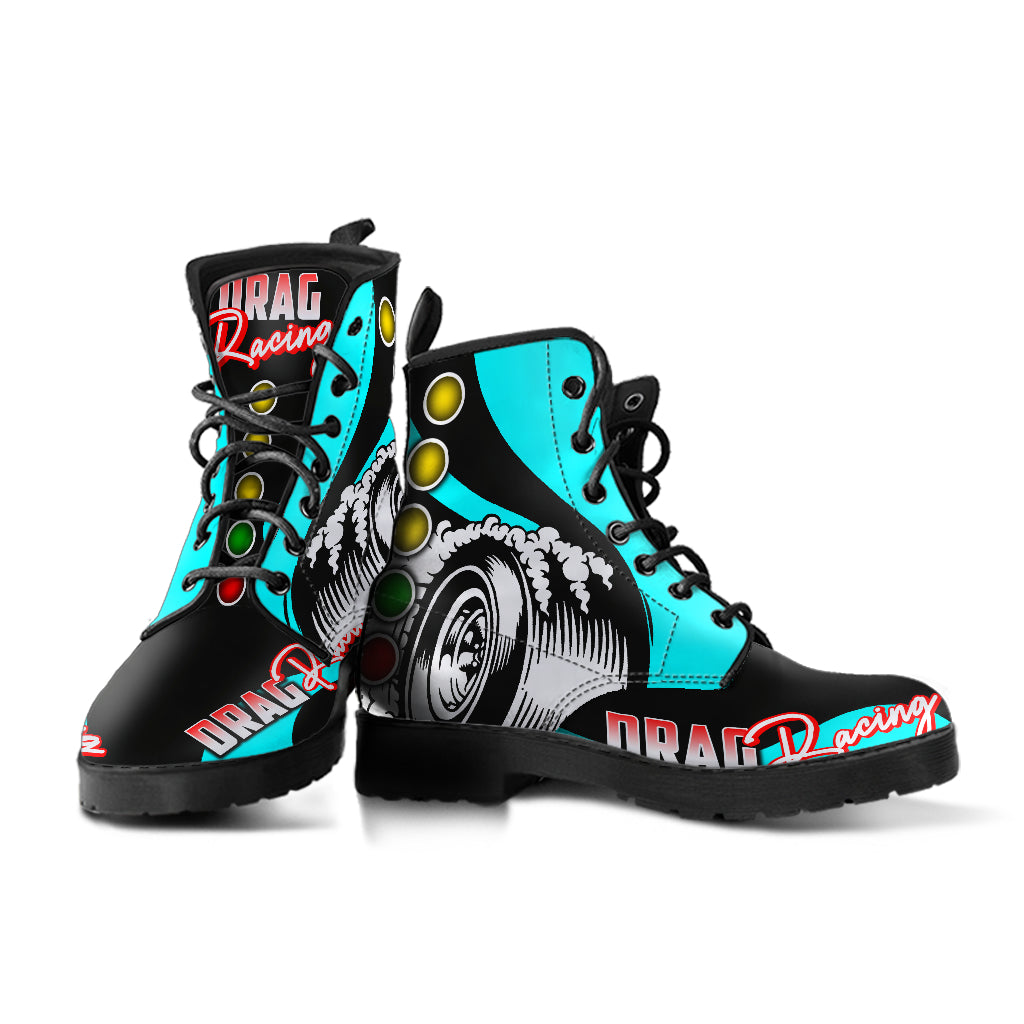 Drag Racing Boots carolina blue