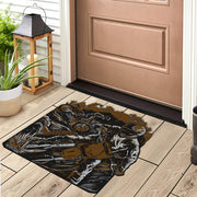 Custom Shaped Motocross Door Mat