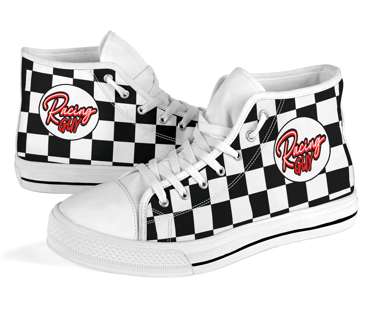 Racing Guy High Top Shoes