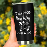 Drag racing tumbler
