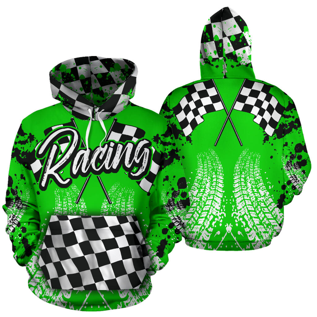 Racing All Over Print Hoodie