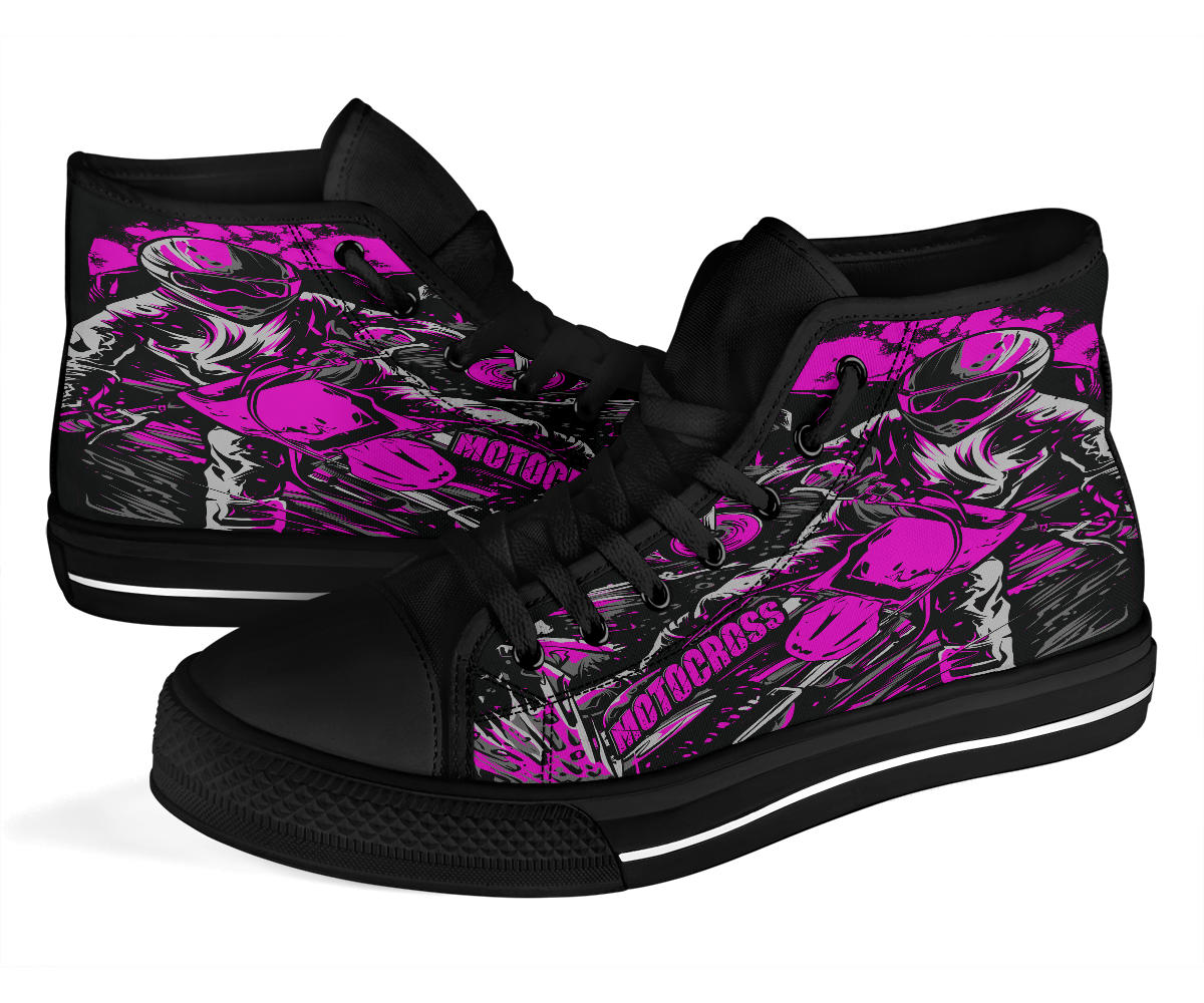 Motocross High Top Shoes