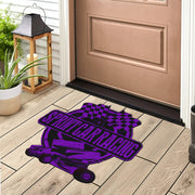 Custom shaped sprint car door mat