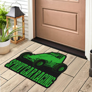 Custom shaped sprint car non-wing door mat