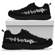 Racing Wife Heartbeat Running Sneakers