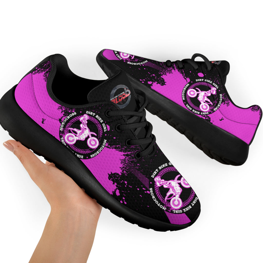 Dirt Bike Girl Sneakers