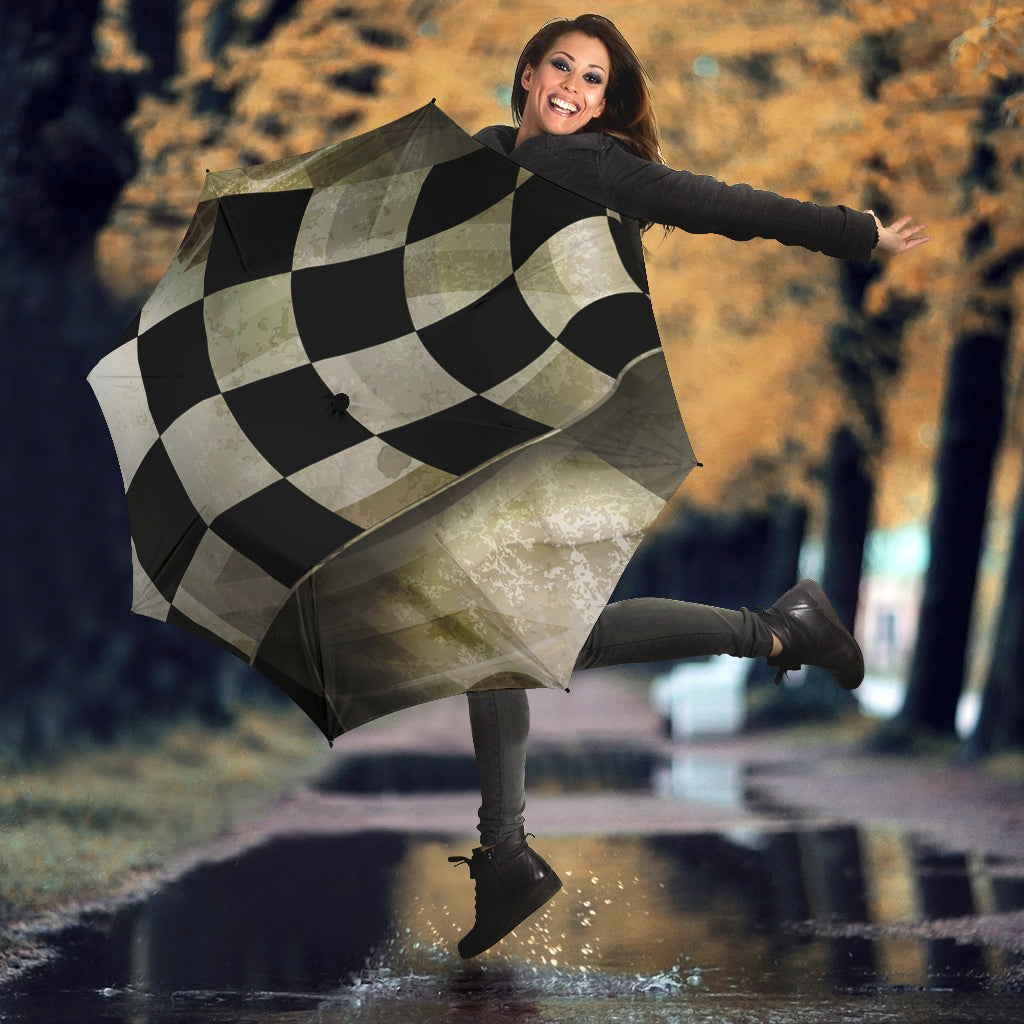 Racing Flag dirty Umbrella