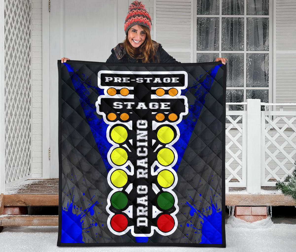 Drag Racing Premium Quilt