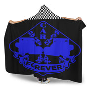 Dwarf Car Racing Forever Hooded Blanket