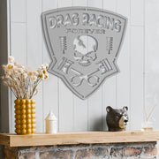 Drag Racing Forever Metal Sign