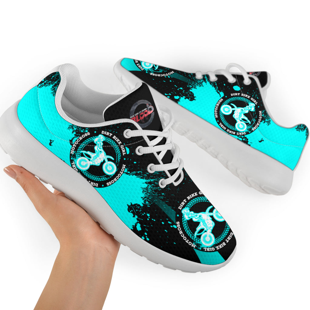 Dirt Bike Girl Sneakers