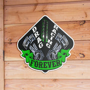 Drag Racing Forever Metal Sign