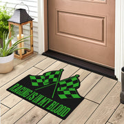 Racing Shaped Door Mats