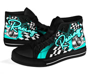 Racing High Top Shoes carolina blue