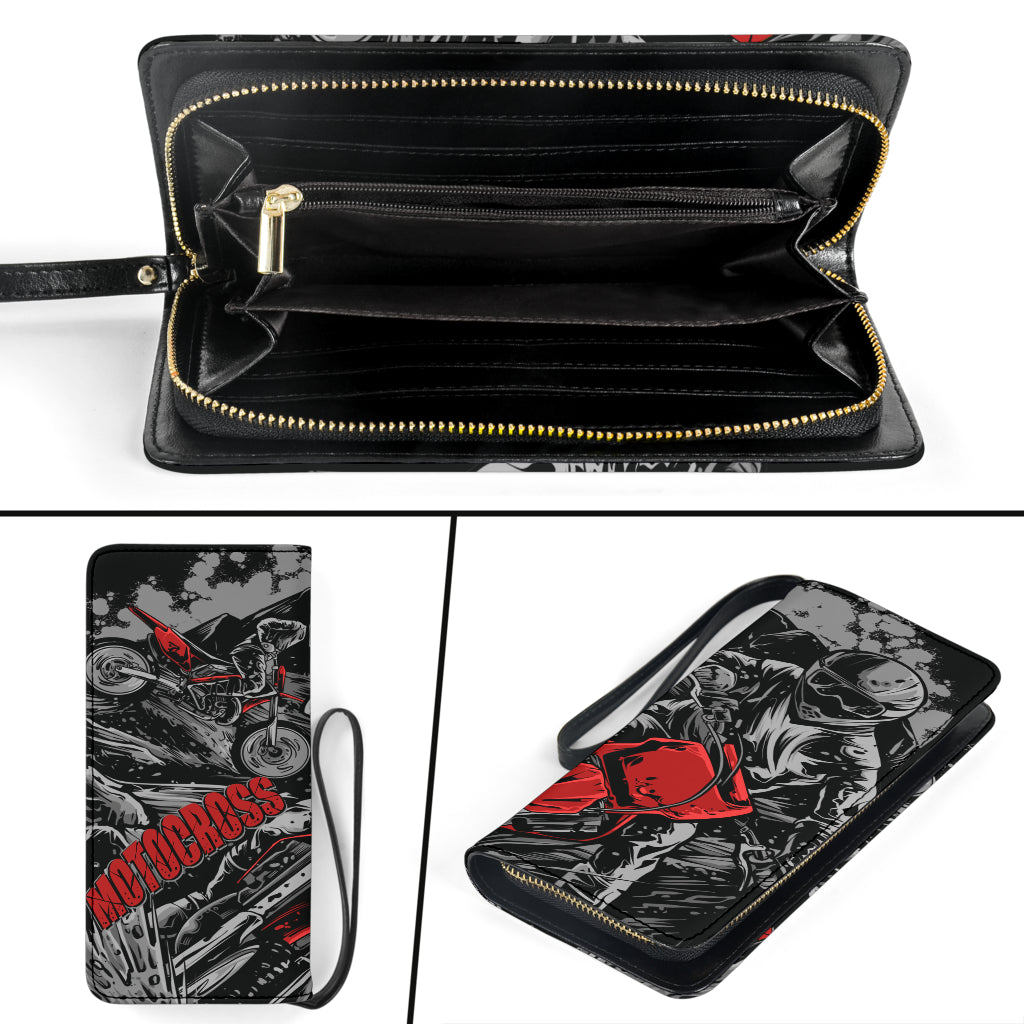Motocross Clutch Purse