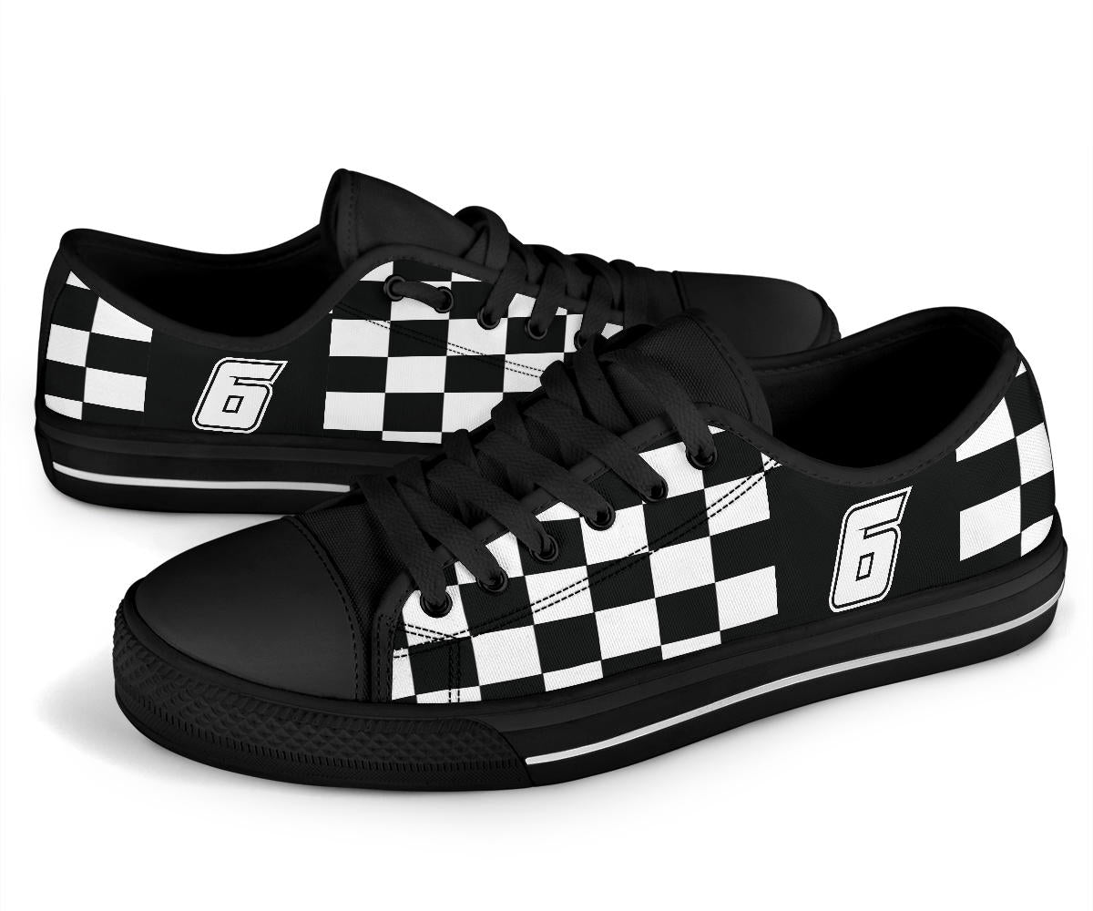 Custom racing low top shoes