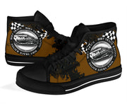 Dirt Track Racing High Top Shoes