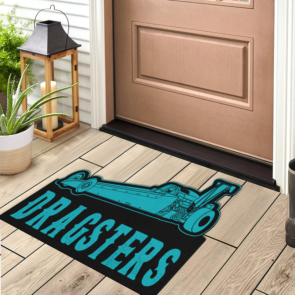 Custom Shaped Dragster Door Mat