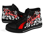 Racing High Top Shoes red