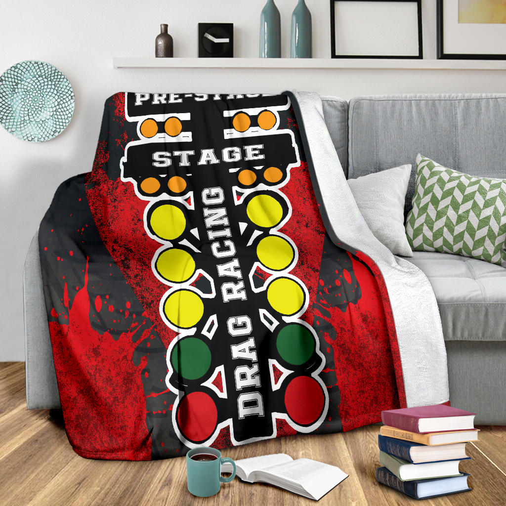 Drag Racing Blanket 