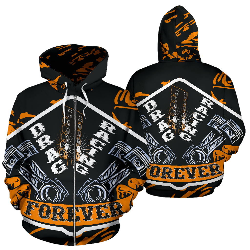 Drag Racing Hoodie RBNPu