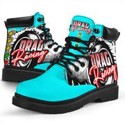 Drag Racing All-Season Boots carolina blue