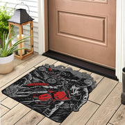 Custom Shaped Motocross Door Mat