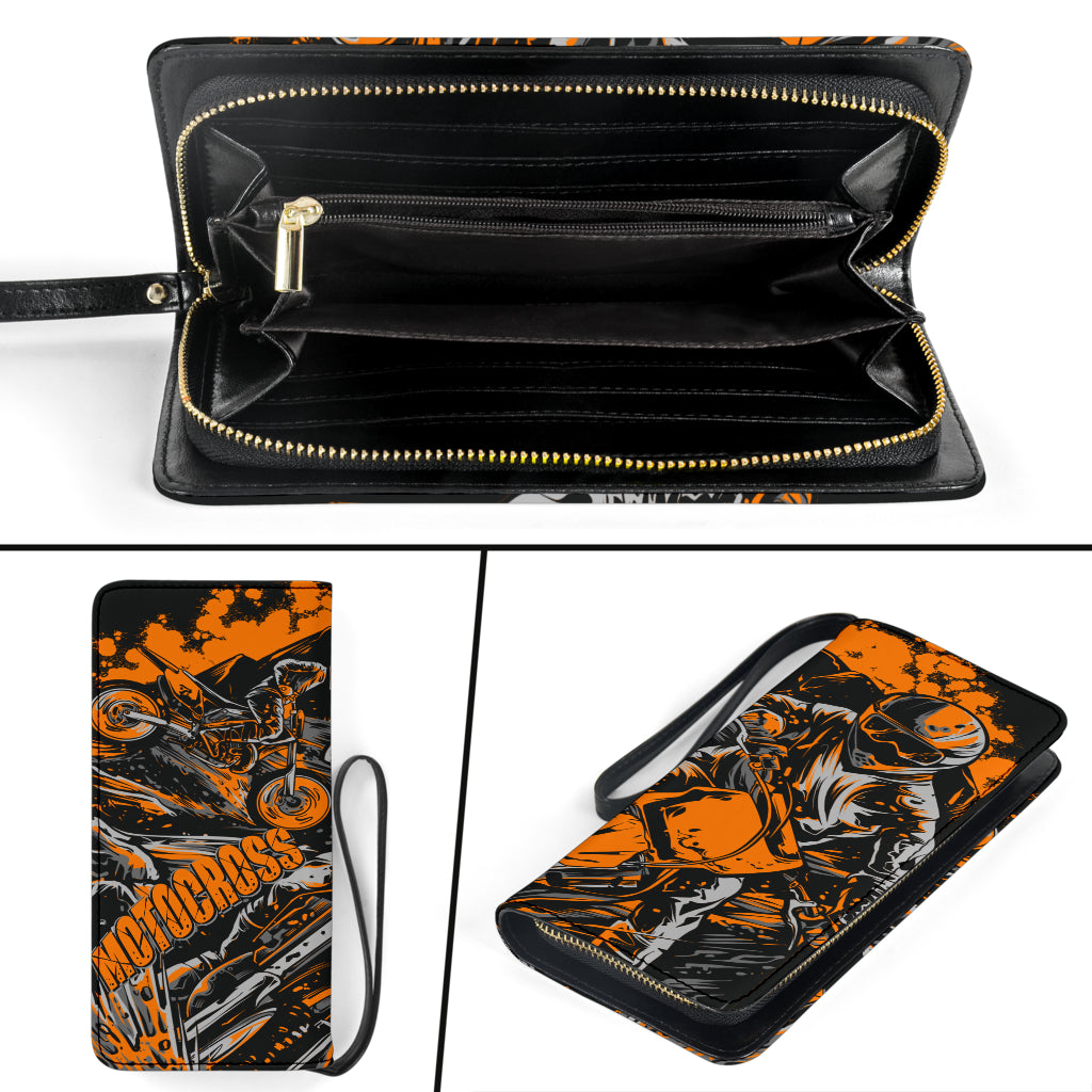 Motocross Clutch Purse