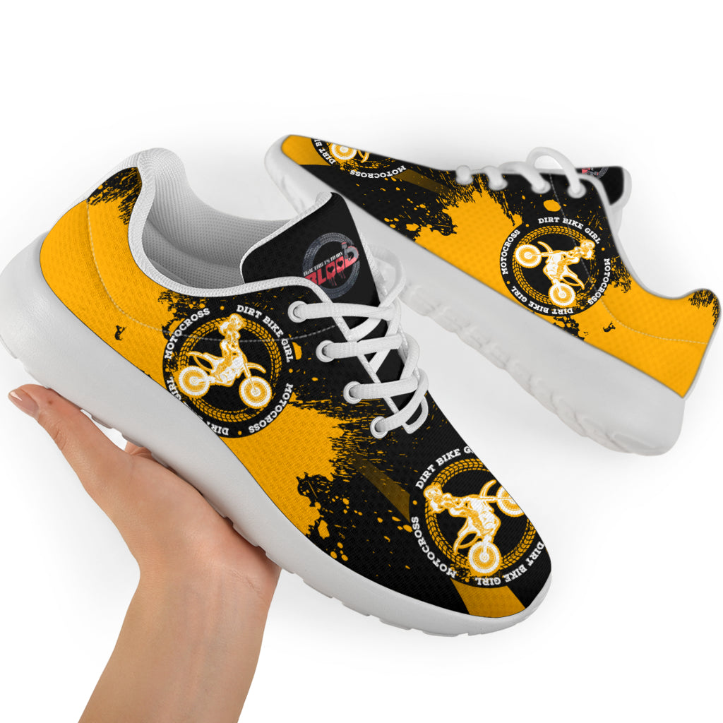 Dirt Bike Girl Sneakers