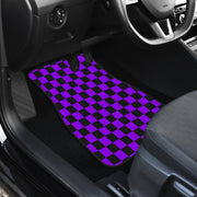 Racing Checkered Flag Car Mats