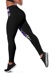Racing girl leggings