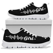 Racing Girl Heartbeat Running Sneakers