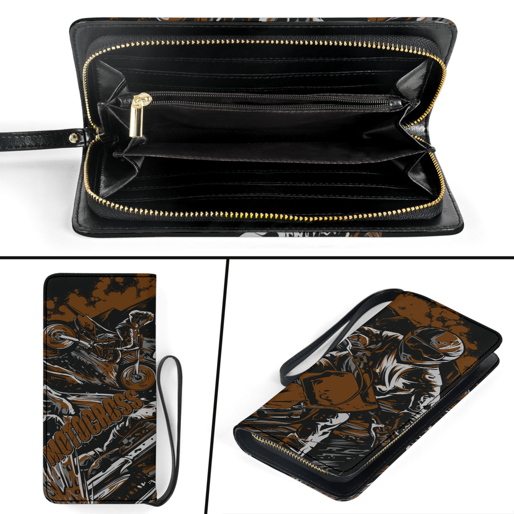 Motocross Clutch Purse